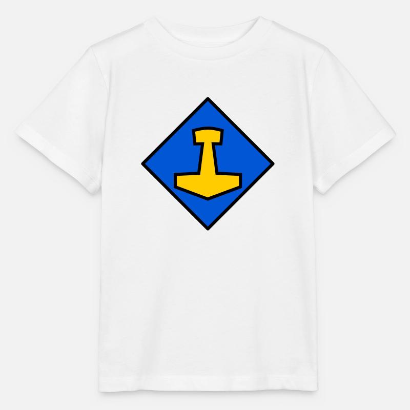 Mjölnir - Stanley/Stella MINI CREATOR Kids’ T-Shirt - white