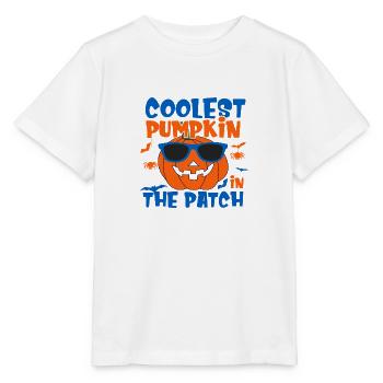 Coolest Pumpkin in the Patch - Stanley/Stella MINI CREATOR Kids’ T-Shirt - white - Front - Maike (125cm)