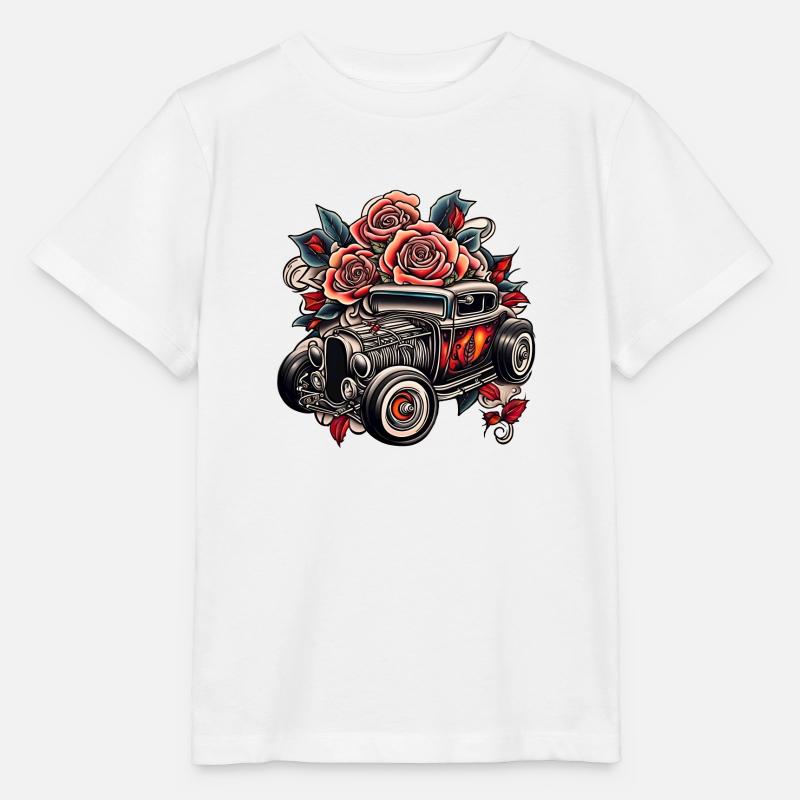 Hot Rod - T-shirt bio MINI CREATOR Stanley/Stella Enfant - blanc