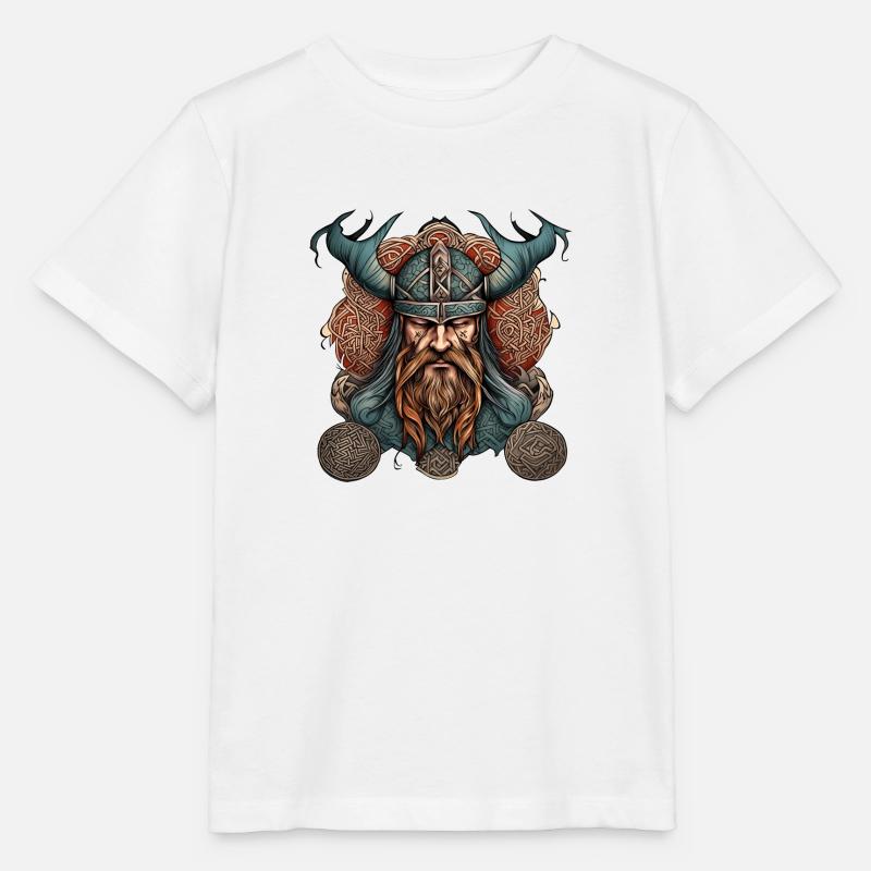 Wikinger - Stanley/Stella Kinder T-Shirt MINI CREATOR  - Weiß