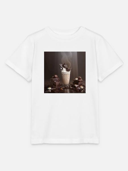Heiße Schokolade - Stanley/Stella Kinder T-Shirt MINI CREATOR  - Weiß