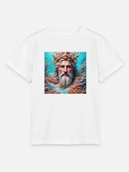 Neptun - Stanley/Stella Kinder T-Shirt MINI CREATOR - Weiß