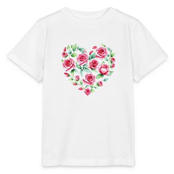 Valentinstag Liebe Verlobung Muttertag Hochzeit - Stanley/Stella Kinder T-Shirt MINI CREATOR  - Weiß - Vorne - Maike (125cm)