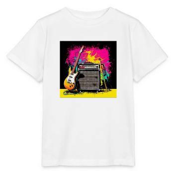 Rock Out - Stanley/Stella MINI CREATOR Kids’ T-Shirt - white - Front - Maike (125cm)
