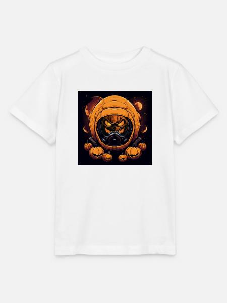 Die Invasion der Kürbisse - Stanley/Stella Kinder T-Shirt MINI CREATOR - Weiß