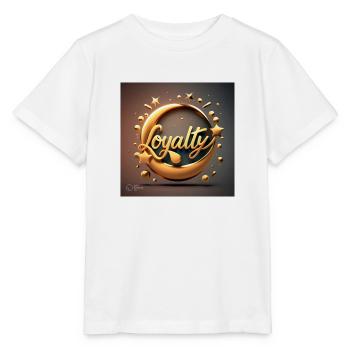 loyauté - T-shirt bio MINI CREATOR Stanley/Stella Enfant - blanc - Devant - Maike (125cm)
