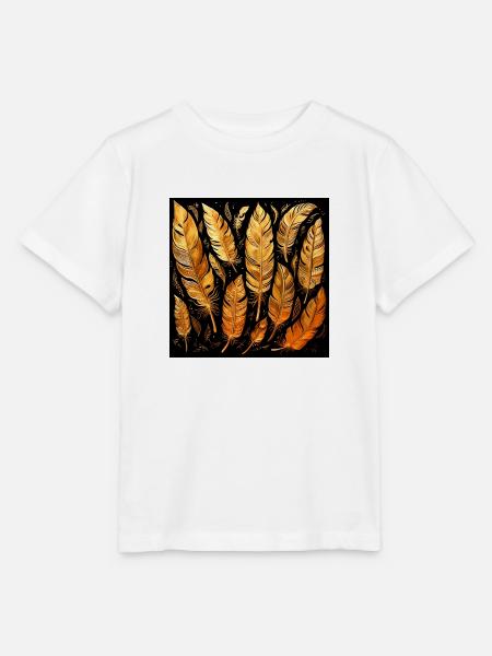 Federn - Stanley/Stella Kinder T-Shirt MINI CREATOR - Weiß