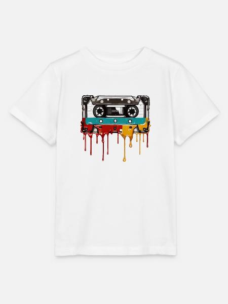 Der Tod der Kassette. - Stanley/Stella Kinder T-Shirt MINI CREATOR - Weiß