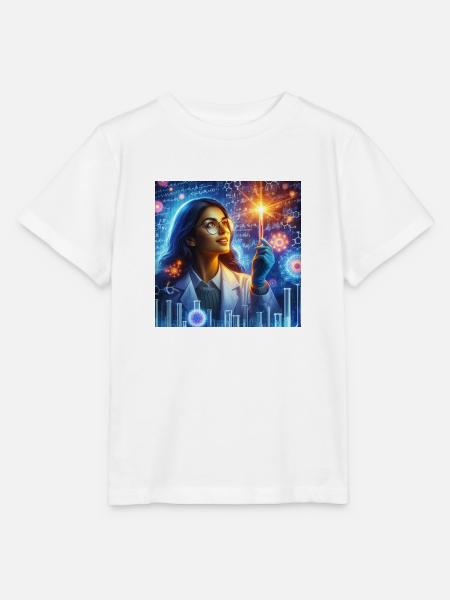 Licht des Wissens - Stanley/Stella Kinder T-Shirt MINI CREATOR  - Weiß