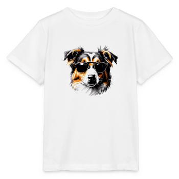 Australian Shepherd Dog Owner Dog Puppy - Stanley/Stella MINI CREATOR Kids’ T-Shirt - white - Front - Maike (125cm)