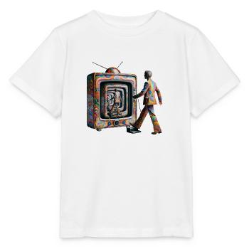 verrückte Farben - Stanley/Stella Kinder T-Shirt MINI CREATOR  - Weiß - Vorne - Maike (125cm)