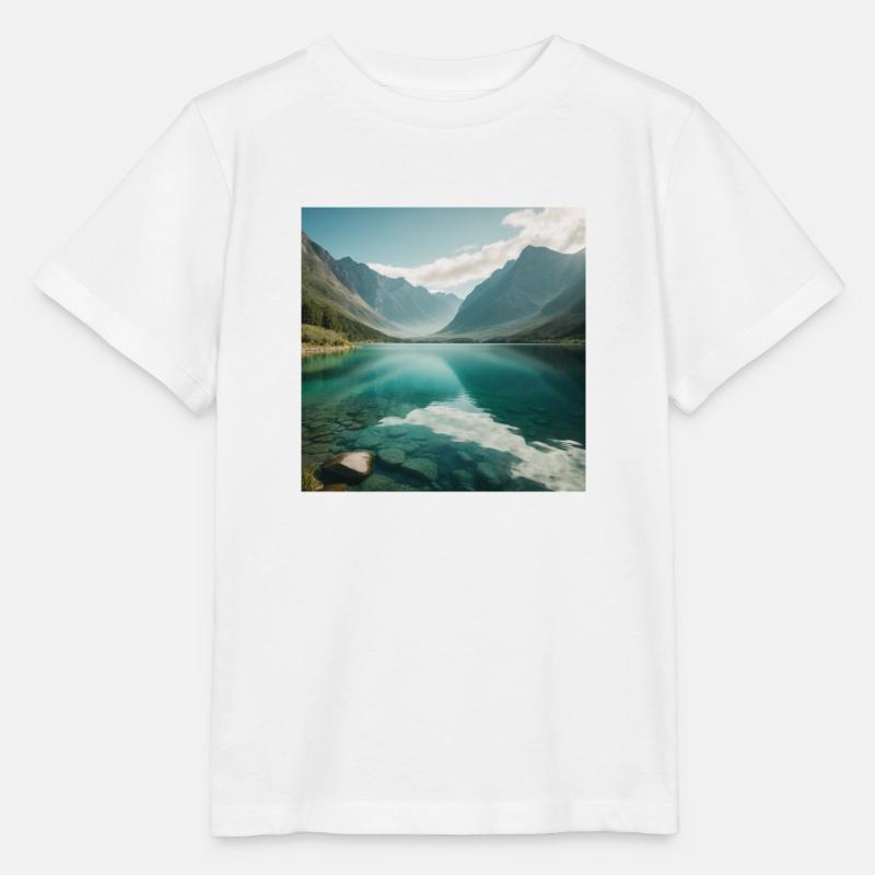 Lac - T-shirt bio MINI CREATOR Stanley/Stella Enfant - blanc