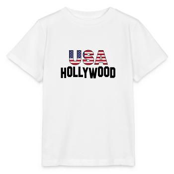 États-Unis Hollywood - T-shirt bio MINI CREATOR Stanley/Stella Enfant - blanc - Devant - Maike (125cm)