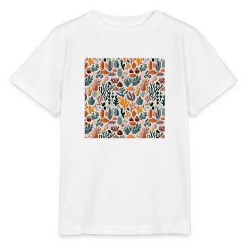 Dessert pattern - Stanley/Stella MINI CREATOR Kids’ T-Shirt - white - Front - Maike (125cm)