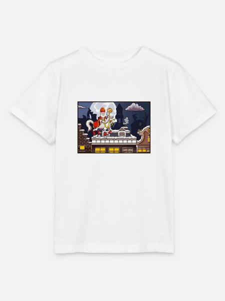Heiliger Nikolaus am 5. Dezember - Stanley/Stella Kinder T-Shirt MINI CREATOR - Weiß