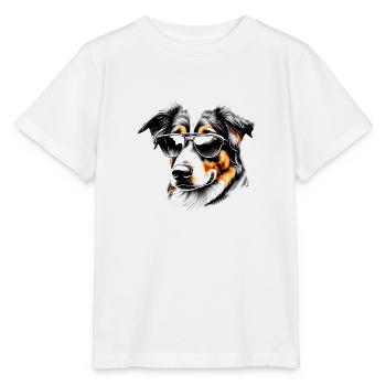 Australian Shepherd Dog Dog Owner Dogs - Stanley/Stella MINI CREATOR Kids’ T-Shirt - white - Front - Maike (125cm)