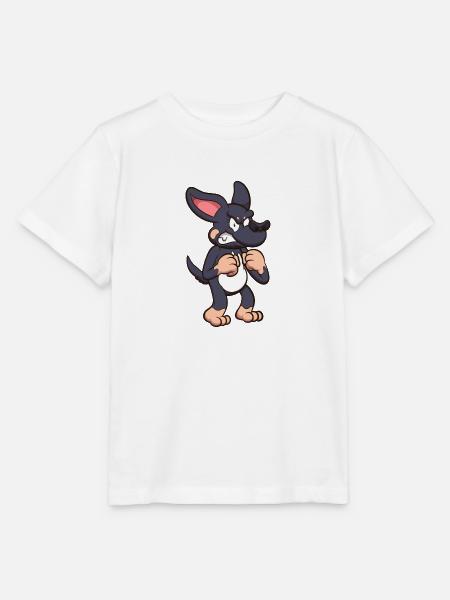 Wütender Chihuahua - Stanley/Stella Kinder T-Shirt MINI CREATOR  - Weiß