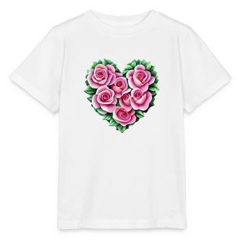 Muttertag Liebe Valentinstag Hochzeit Verlobung - Stanley/Stella Kinder T-Shirt MINI CREATOR  - Weiß - Vorne - Maike (125cm)