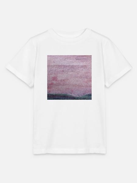 Abstrakter Rosa Himmel - Stanley/Stella Kinder T-Shirt MINI CREATOR  - Weiß