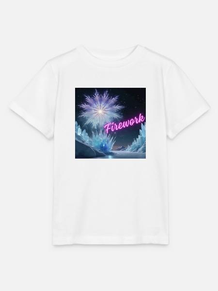 Firework - Stanley/Stella Kinder T-Shirt MINI CREATOR  - Weiß