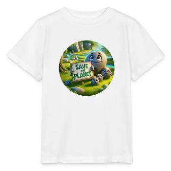 Famille Stone - T-shirt bio MINI CREATOR Stanley/Stella Enfant - blanc - Devant - Maike (125cm)