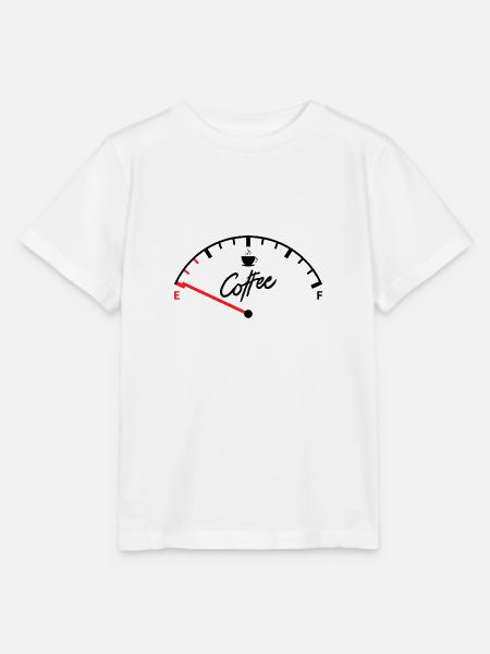 Kaffee-Station - Stanley/Stella Kinder T-Shirt MINI CREATOR  - Weiß