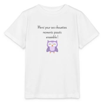 Danke für diese schönen Momente Herrin - Stanley/Stella Kinder T-Shirt MINI CREATOR  - Weiß - Vorne - Maike (125cm)