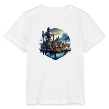 Steampunk City - Stanley/Stella MINI CREATOR Kids’ T-Shirt - white - Front - Maike (125cm)