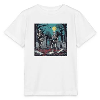 Réunion de vieux messieurs, amis - T-shirt bio MINI CREATOR Stanley/Stella Enfant - blanc - Devant - Maike (125cm)