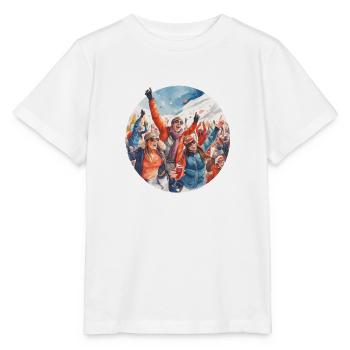 Après-ski - T-shirt bio MINI CREATOR Stanley/Stella Enfant - blanc - Devant - Maike (125cm)