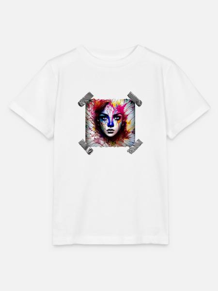 Splash Hero - Stanley/Stella Kinder T-Shirt MINI CREATOR - Weiß