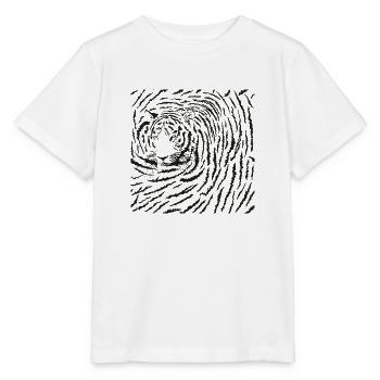 Background Tiger Latin Panthera tigris tigris - Stanley/Stella Kinder T-Shirt MINI CREATOR  - Weiß - Vorne - Maike (125cm)