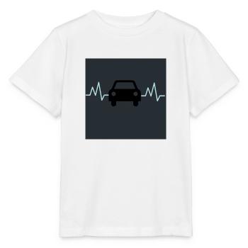 voiture - T-shirt bio MINI CREATOR Stanley/Stella Enfant - blanc - Devant - Maike (125cm)