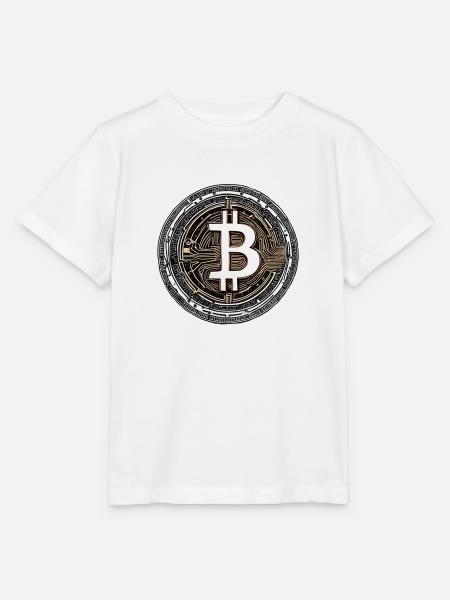 Bitcoin - Stanley/Stella Kinder T-Shirt MINI CREATOR - Weiß