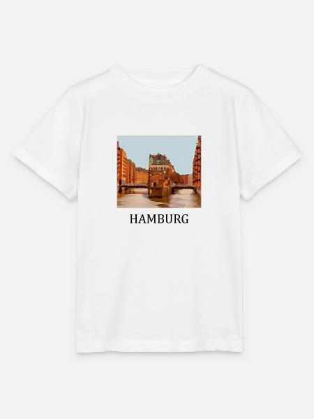 Hamburg - Stanley/Stella Kinder T-Shirt MINI CREATOR - Weiß