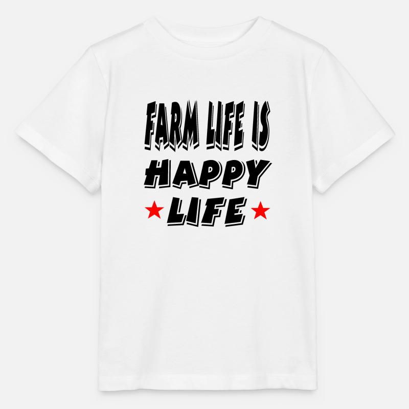 Bauernhof - Stanley/Stella Kinder T-Shirt MINI CREATOR  - Weiß