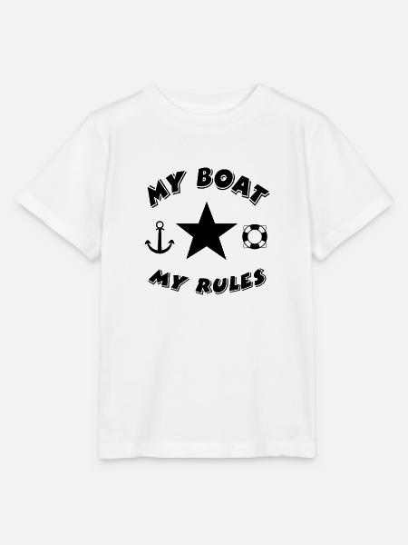 Boot - Stanley/Stella Kinder T-Shirt MINI CREATOR  - Weiß