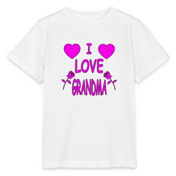 Granny - Stanley/Stella MINI CREATOR Kids’ T-Shirt - white - Front - Maike (125cm)