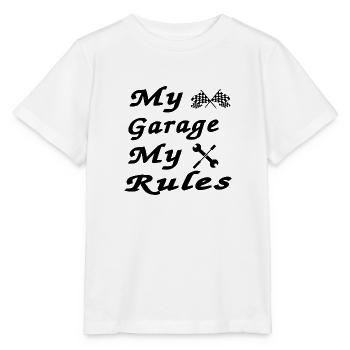 Garage - Stanley/Stella Kinder T-Shirt MINI CREATOR  - Weiß - Vorne - Maike (125cm)