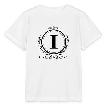 Buchstabe I Dekoration - Stanley/Stella Kinder T-Shirt MINI CREATOR  - Weiß - Vorne - Maike (125cm)