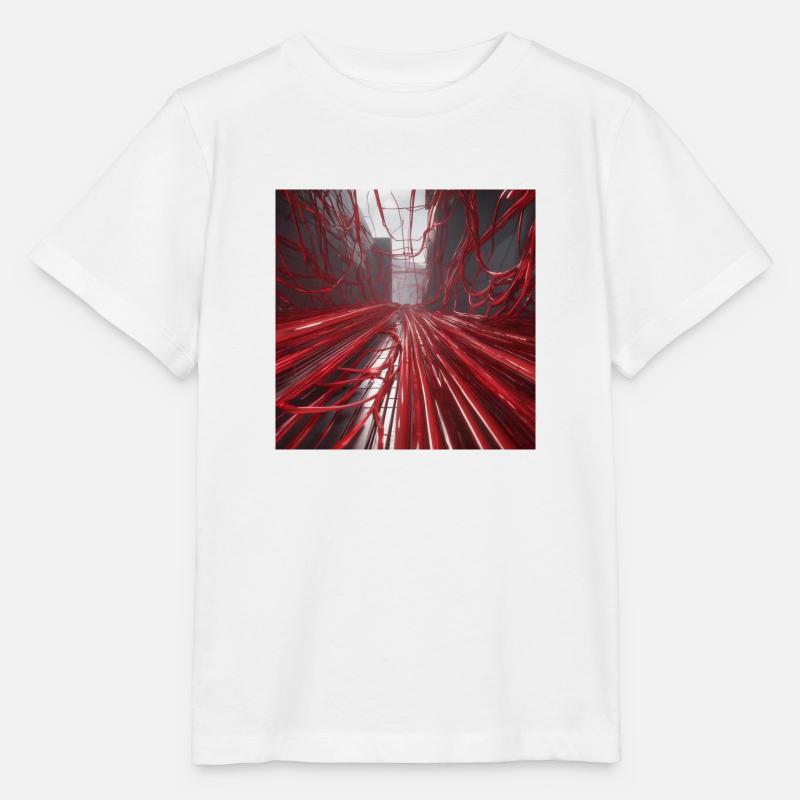 Fils rouges - T-shirt bio MINI CREATOR Stanley/Stella Enfant - blanc