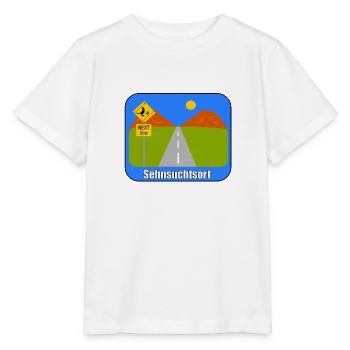 Un lieu de nostalgie - T-shirt bio MINI CREATOR Stanley/Stella Enfant - blanc - Devant - Maike (125cm)