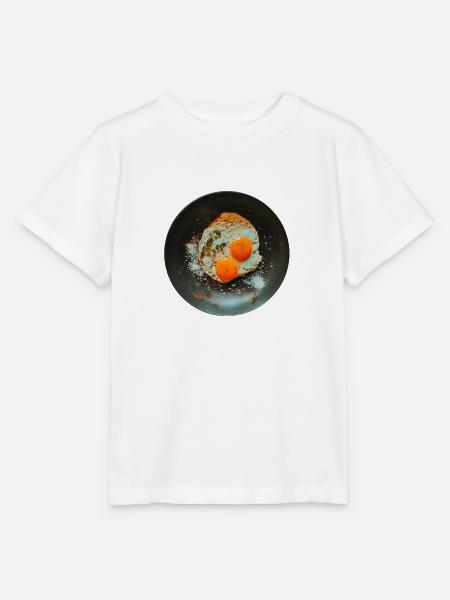 Spiegeleier - Stanley/Stella Kinder T-Shirt MINI CREATOR - Weiß