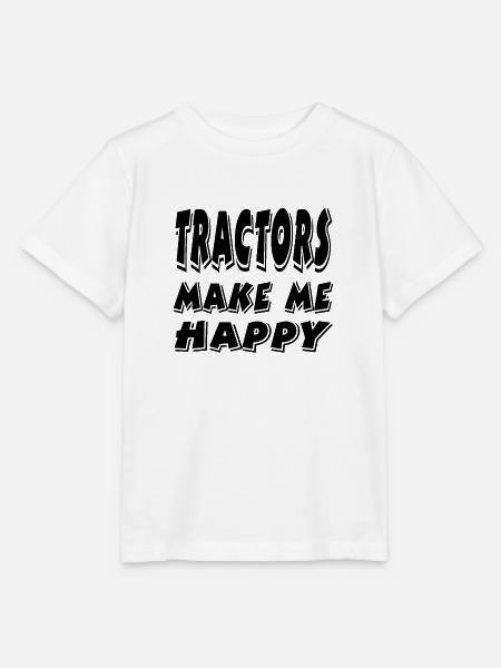 Traktor - Stanley/Stella Kinder T-Shirt MINI CREATOR - Weiß
