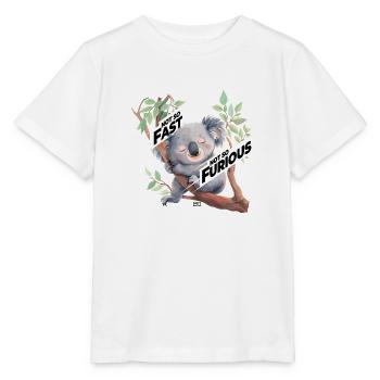 Not So Fast Not So Furoius - Koala Edition - Stanley/Stella MINI CREATOR Kids’ T-Shirt - white - Front - Maike (125cm)