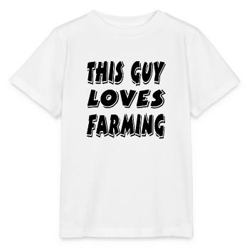 Agriculture - T-shirt bio MINI CREATOR Stanley/Stella Enfant - blanc - Devant - Maike (125cm)