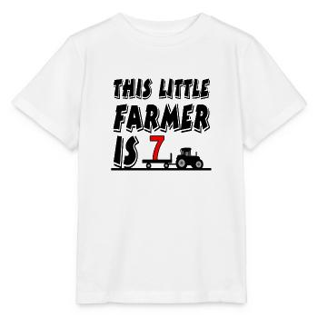 Bauer - Stanley/Stella Kinder T-Shirt MINI CREATOR  - Weiß - Vorne - Maike (125cm)