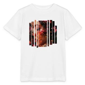 Éléments sensuels - T-shirt bio MINI CREATOR Stanley/Stella Enfant - blanc - Devant - Maike (125cm)