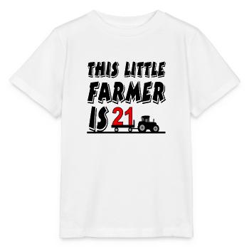 Bauer - Stanley/Stella Kinder T-Shirt MINI CREATOR  - Weiß - Vorne - Maike (125cm)