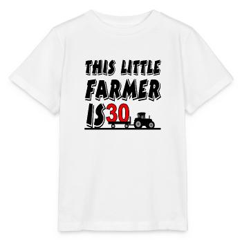Bauer - Stanley/Stella Kinder T-Shirt MINI CREATOR  - Weiß - Vorne - Maike (125cm)